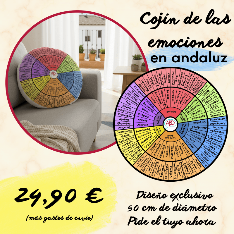 Cojín de las emociones andaluz