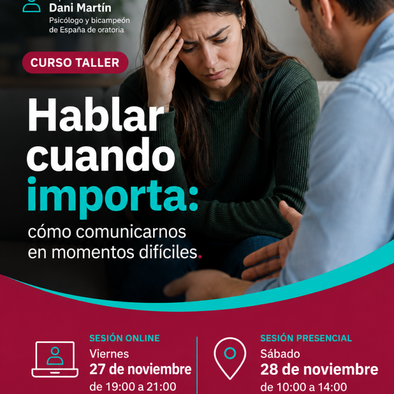 Hablar cuando importa: comunicación en momentos difíciles